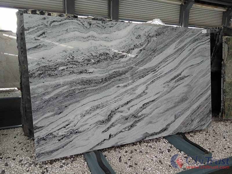 Beautiful 2 Cm Grey Butterfly Granite Slab Granite Slabs