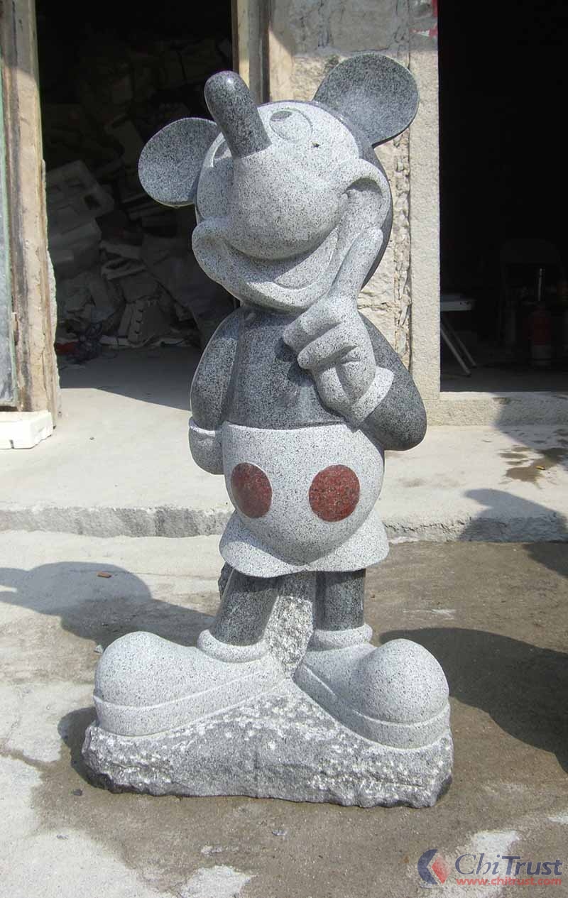 Cartoon Stone Figure