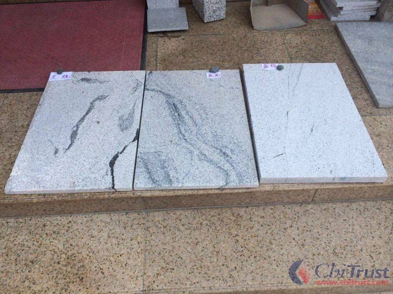 China Snow White Granite Tiles Granite Tiles