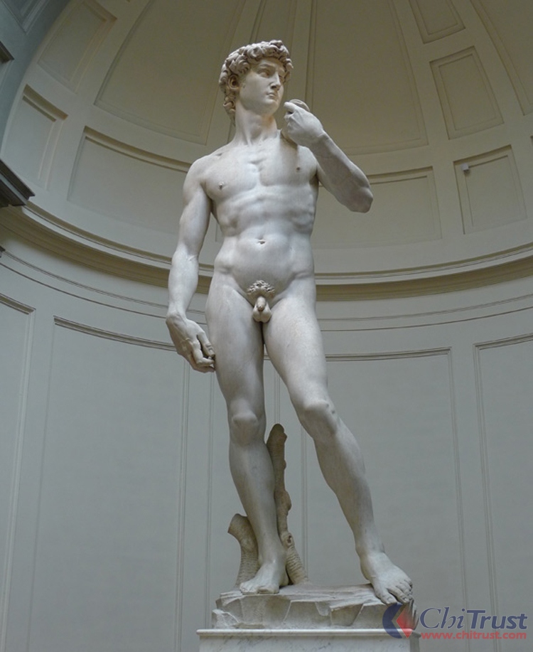 Famous David sculpture