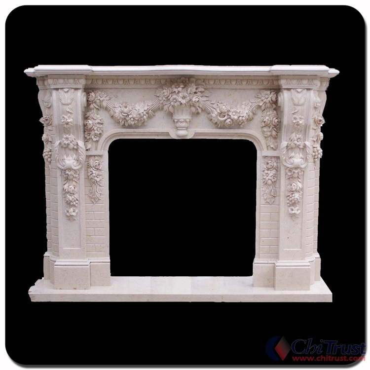 Decoration mantel fireplace